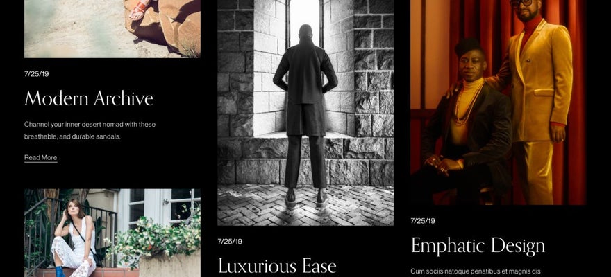 Fashion Blog Squarespace