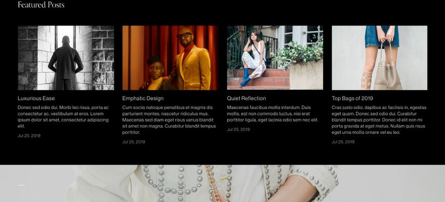 Fashion Blog Squarespace