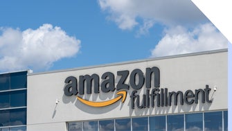 Building showing an Amazon Fulfillment sign