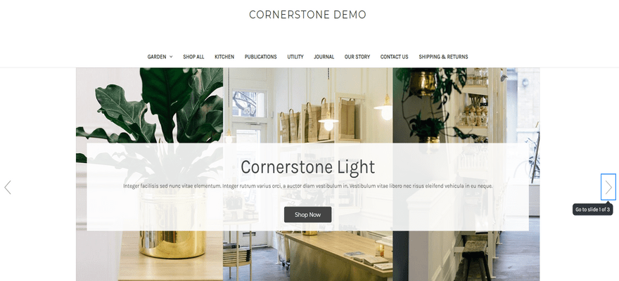 bigcommerce home and garden cornerstone light home