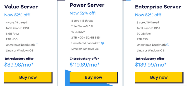 hostgator dedicated prices