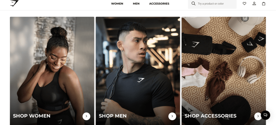 Gymshark website