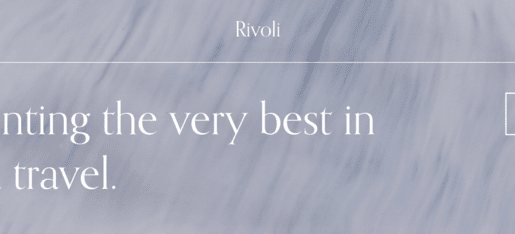 Rivoli website template