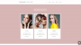 wix portfolio template kiss and makeup services