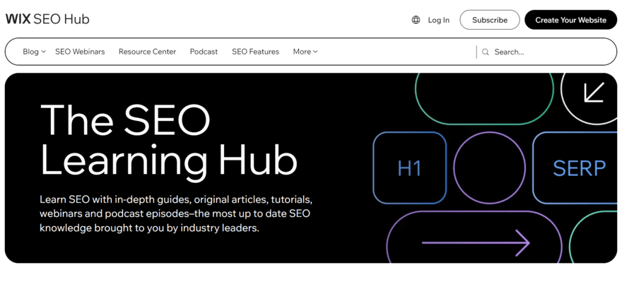 Wix SEO Learning Hub