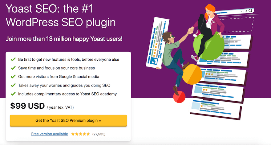 Yoast SEO WordPress Plugin